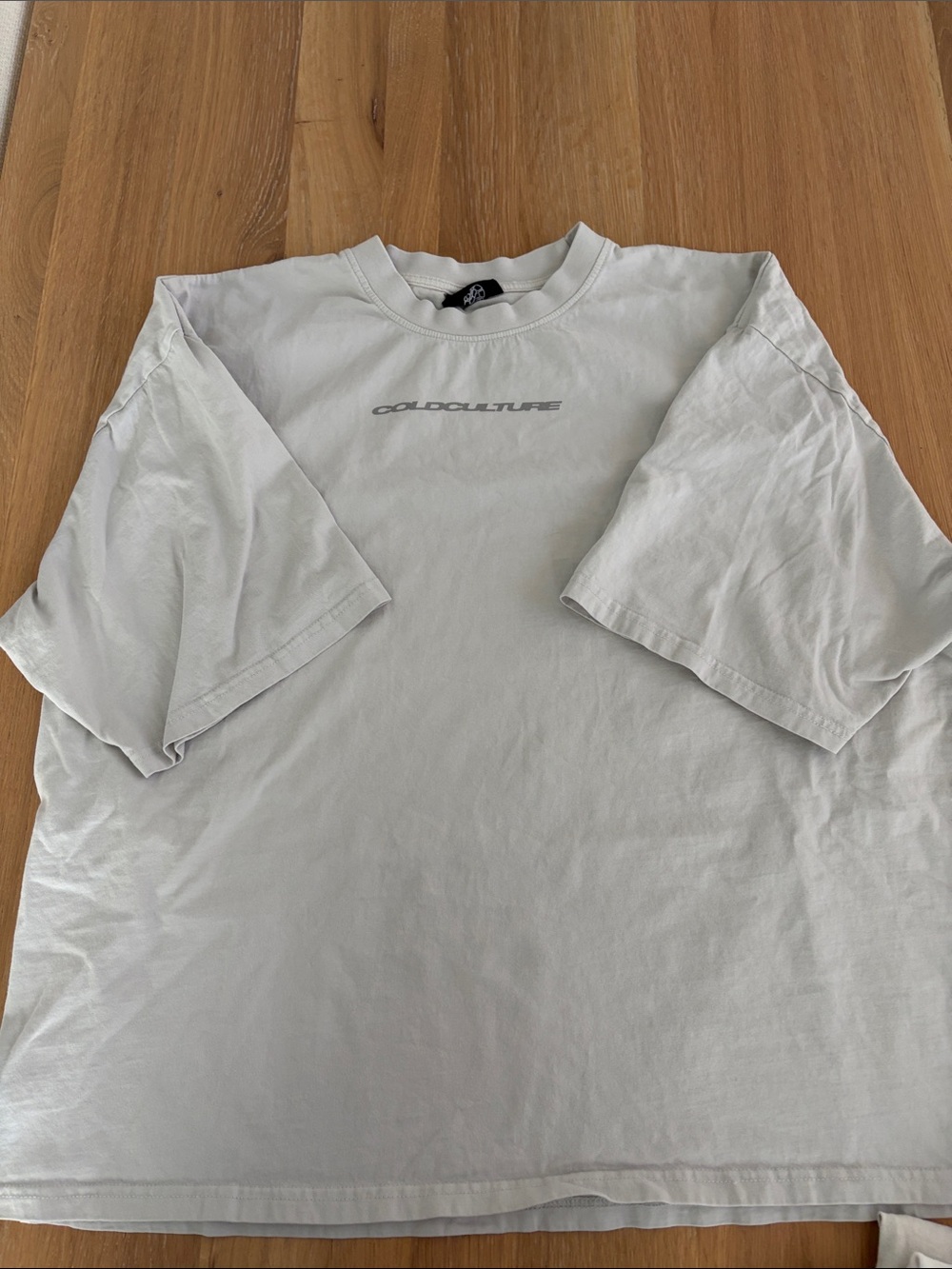 Cold Culture Men's Light Gray Logo Tee